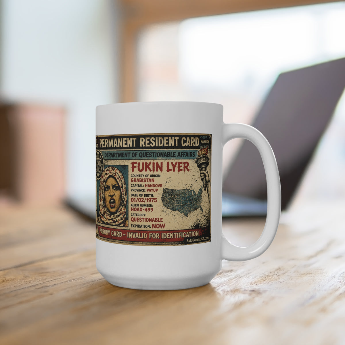 Fukin Lyer – Political Satire 15oz Mug