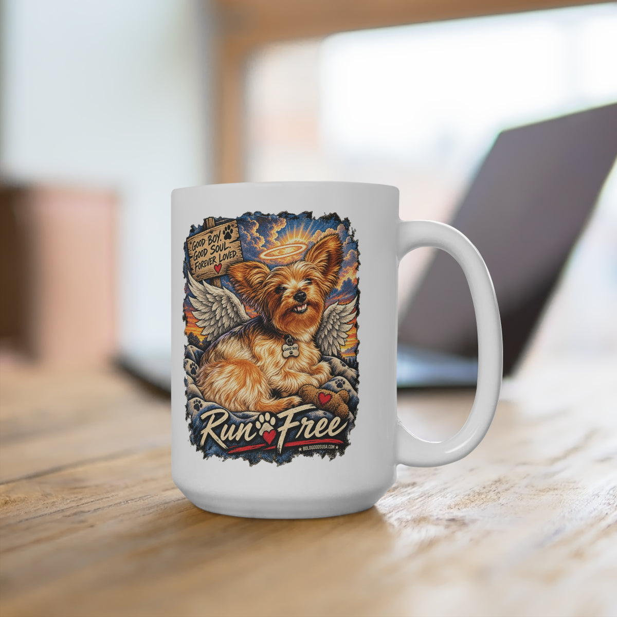Sofie Memorial - Dog Memorial 15oz Mug