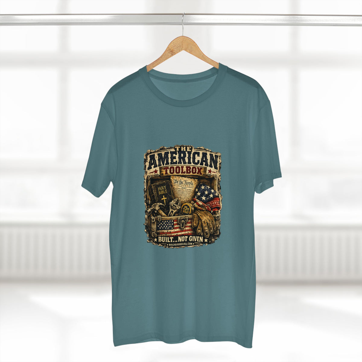 The American Toolbox – Patriotic Graphic T-Shirt | Front Print