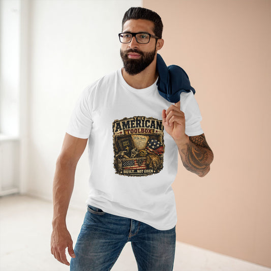 The American Toolbox – Patriotic Graphic T-Shirt | Front Print