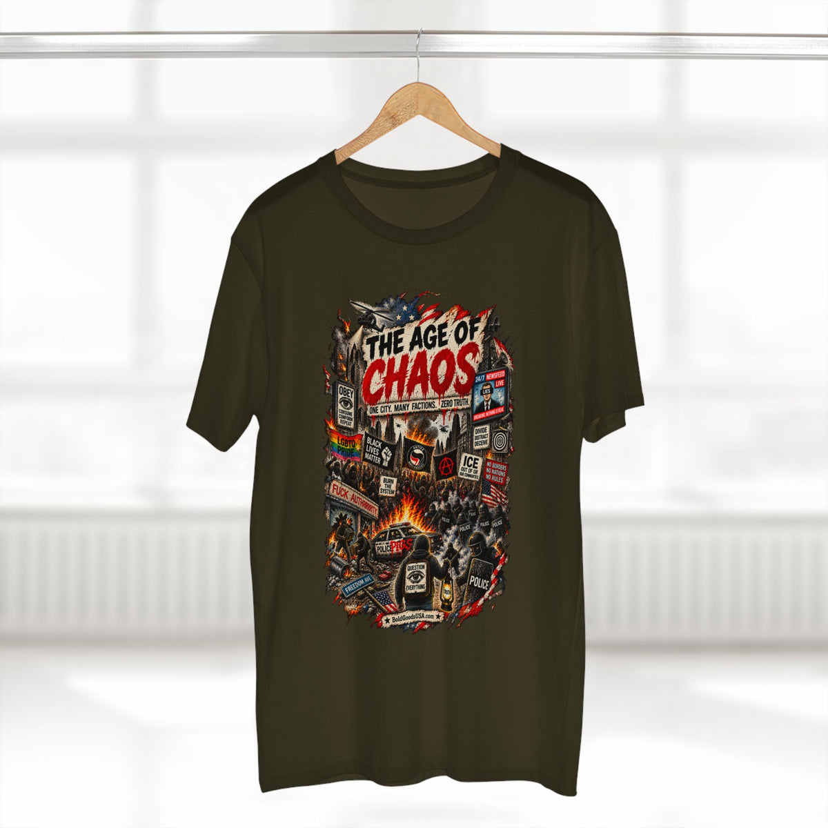 The Age of Chaos - Graphic T-Shirt | Front Print