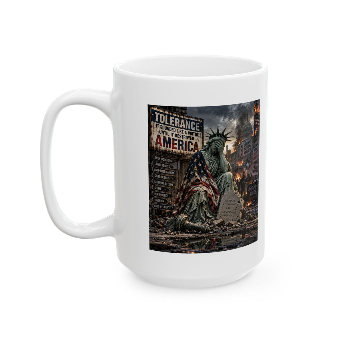 Tolerance – Patriotic 11 oz / 15 oz Mug