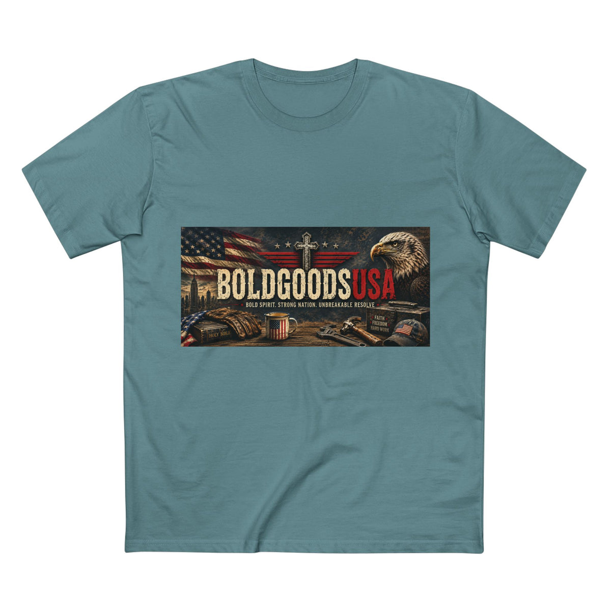 Bold Goods USA - Graphic T-Shirt | Front Print