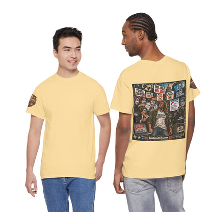 Trust the Science - Graphic T-Shirt | Back Print + Sleeve Logo