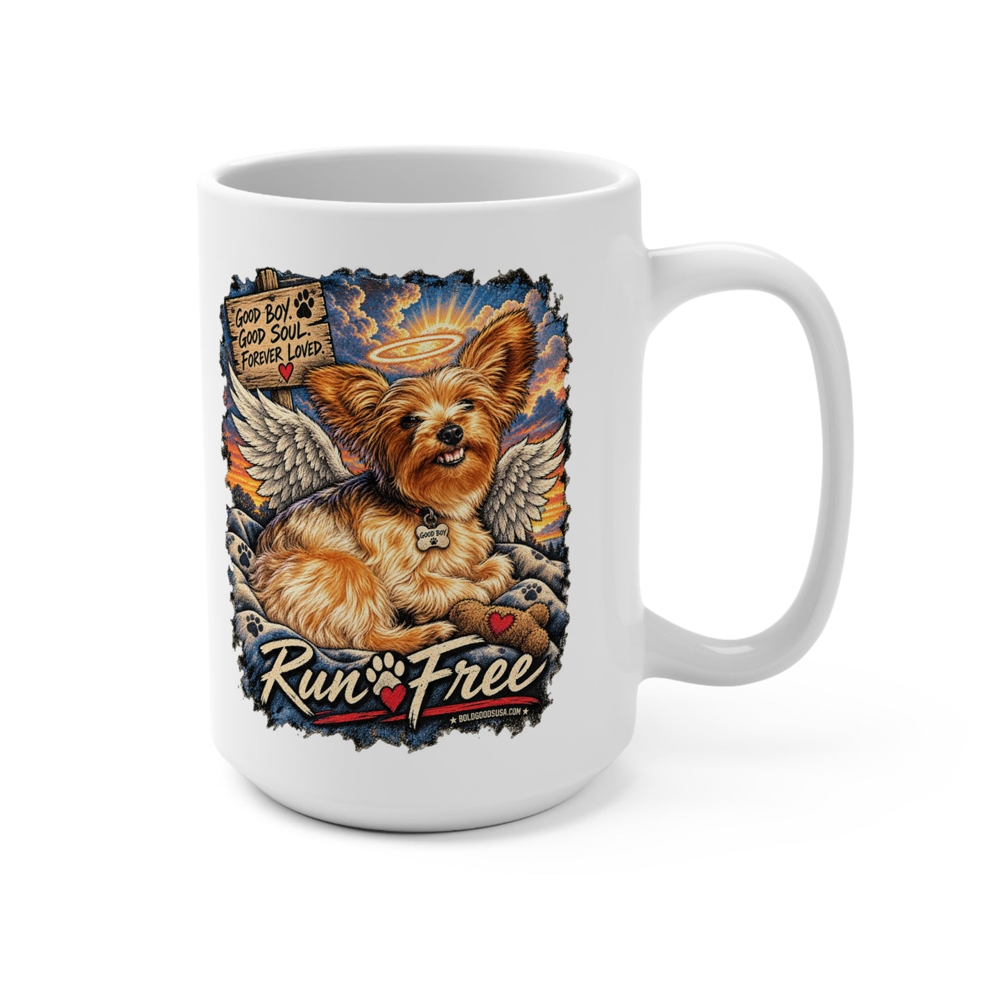Sofie Memorial - Dog Memorial 15oz Mug