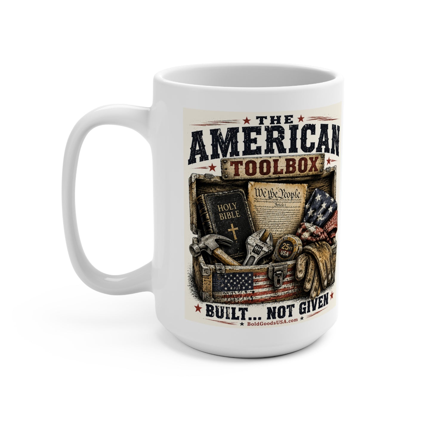 The American Toolbox – Patriotic 15oz Mug