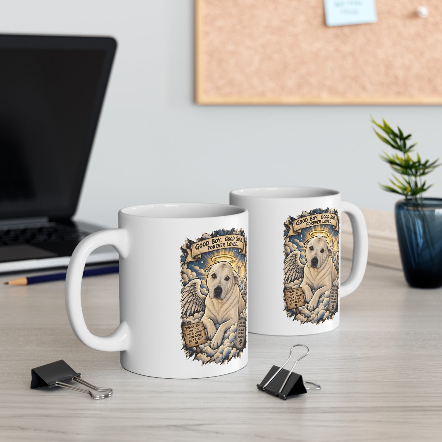 Forever Loved – Dog Memorial 15oz Mug