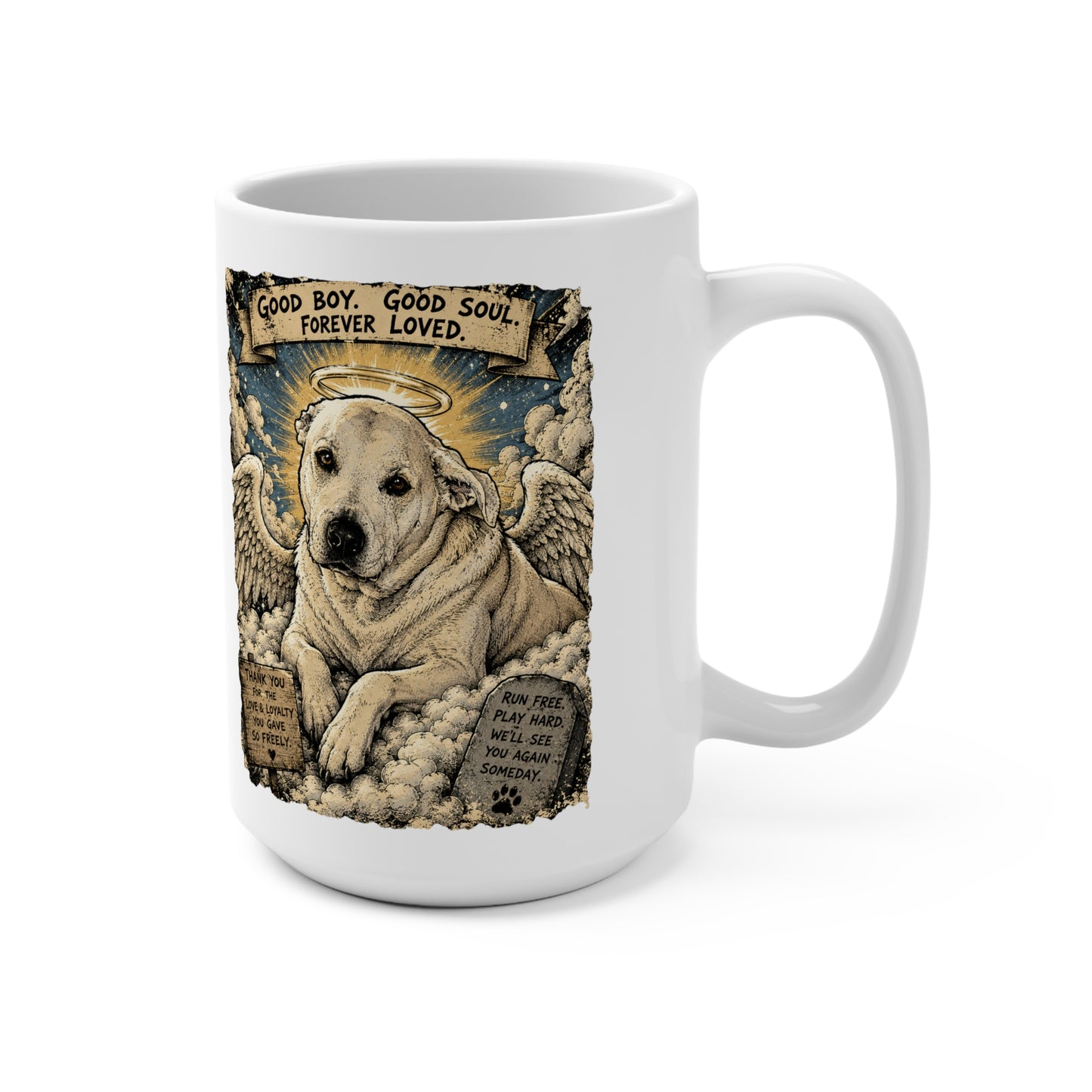 Eternal Love – Dog Memorial 15oz Mug