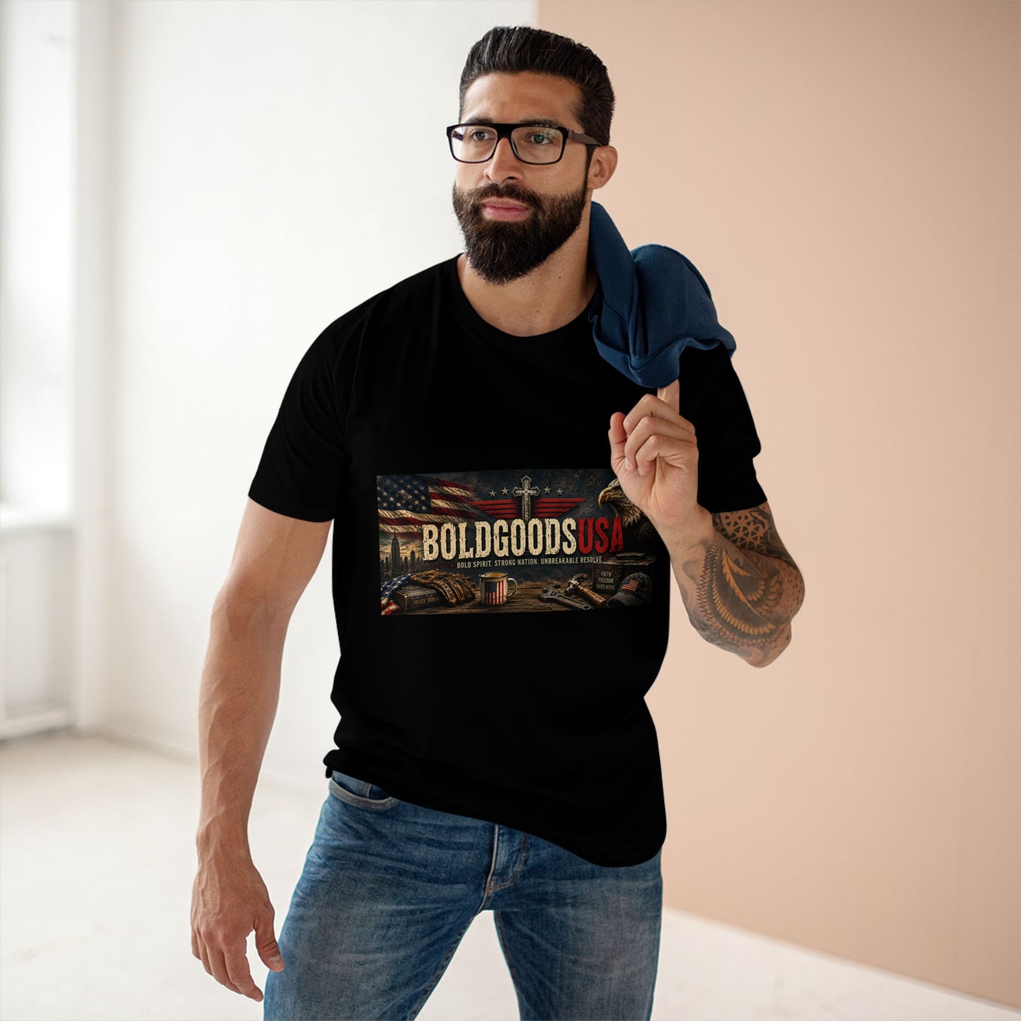Bold Goods USA - Graphic T-Shirt | Front Print