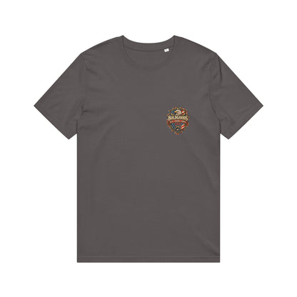 Blessed Is The Nation – Christian Patriotic Graphic T-Shirt | Back Print + Chest Logo