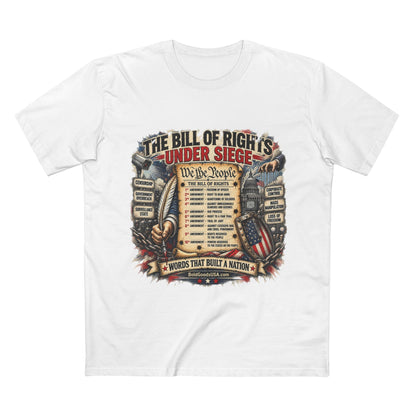 Bill of Rights – American Freedom Graphic T-Shirt | Front Print