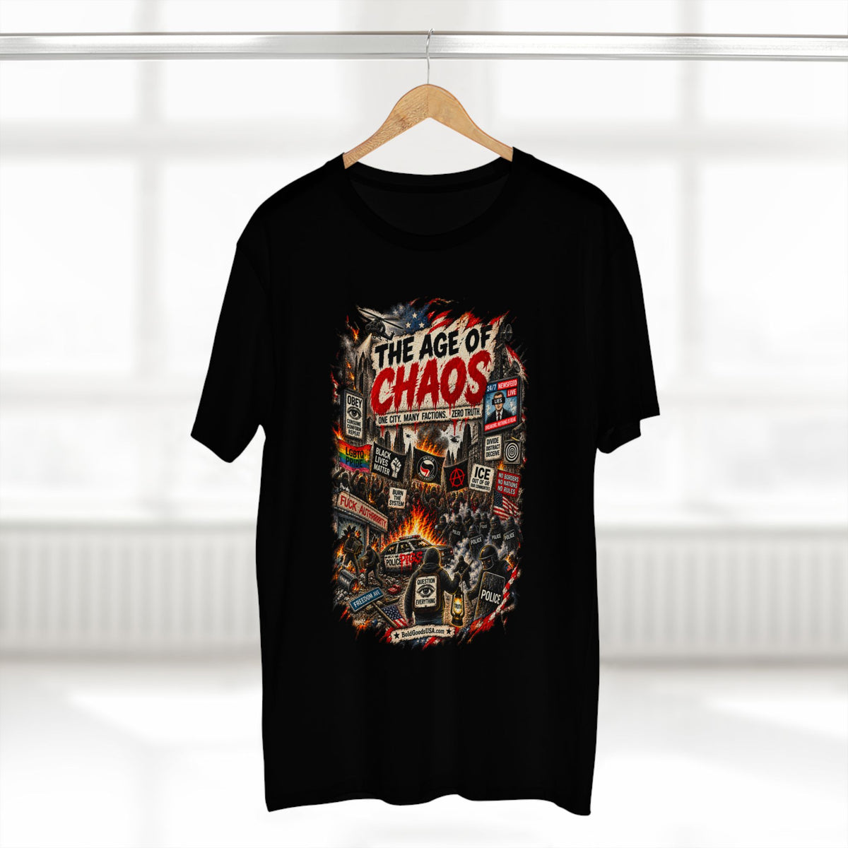 The Age of Chaos - Graphic T-Shirt | Front Print