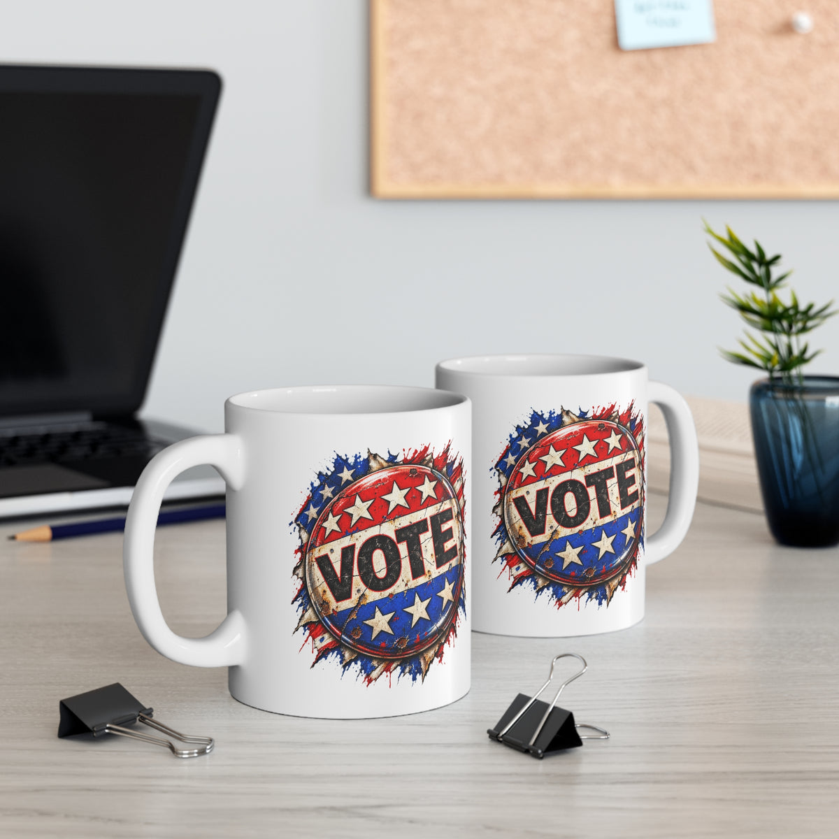 Vote - Patriotic 11 oz Mug