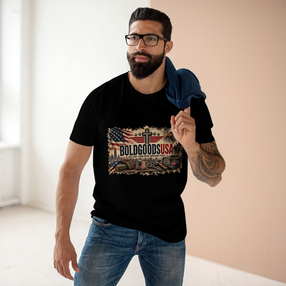 Bold Goods USA - Graphic T-Shirt | Front Print