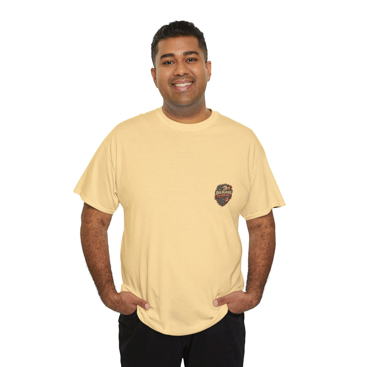 Where the Spirit of the Lord Is, There Is Liberty – Christian Graphic T-Shirt | Back Print + Chest Logo