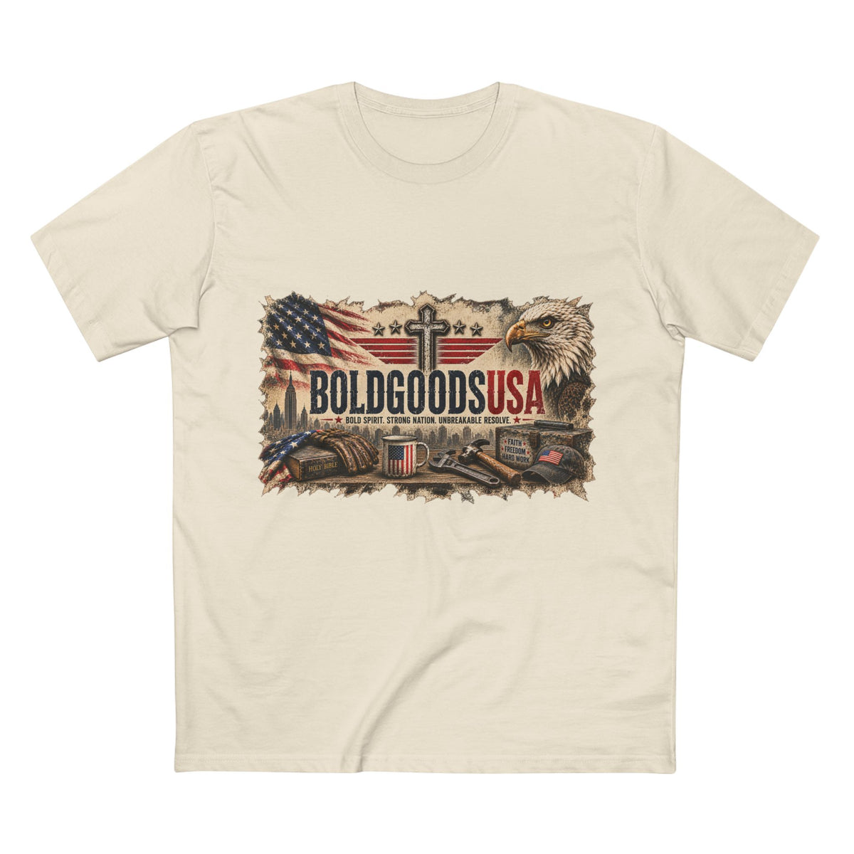 Bold Goods USA - Graphic T-Shirt | Front Print