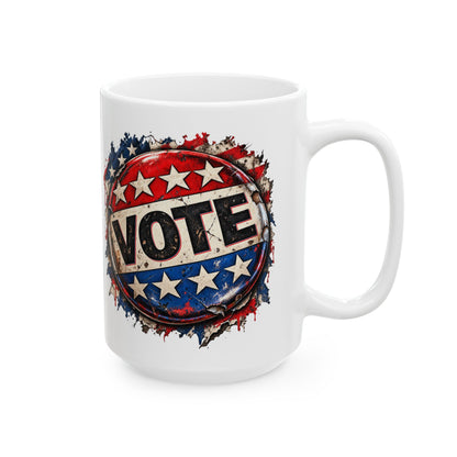 Vote – Patriotic Graphic  11 oz / 15 oz Mug