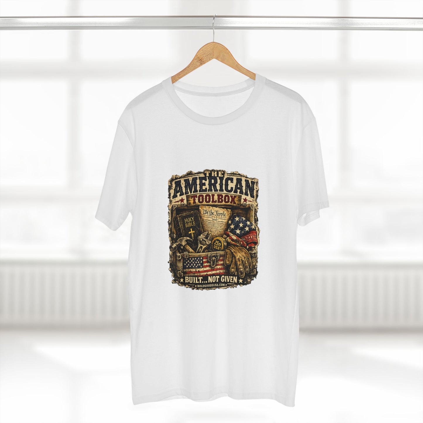 The American Toolbox – Patriotic Graphic T-Shirt | Front Print