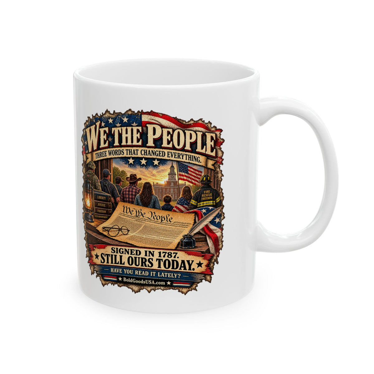 We the People – Patriotic 11 oz / 15 oz Mug