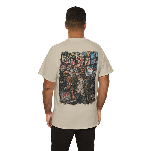 Trust the Science - Graphic T-Shirt | Back Print + Chest Logo