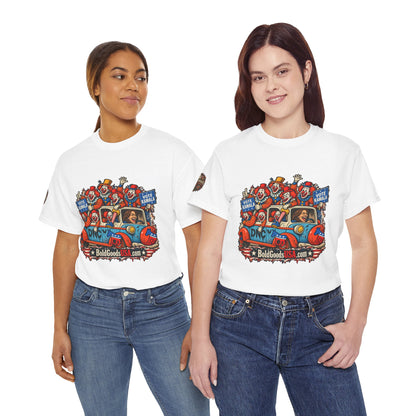 Vote Kamala Graphic T-Shirt | Front Print + Sleeve Logo
