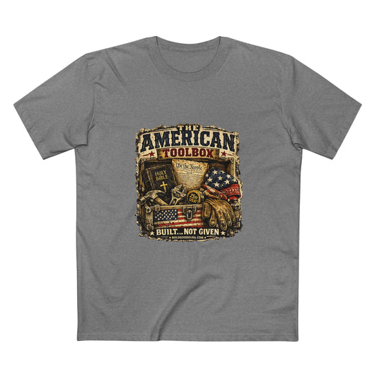 The American Toolbox – Patriotic Graphic T-Shirt | Front Print