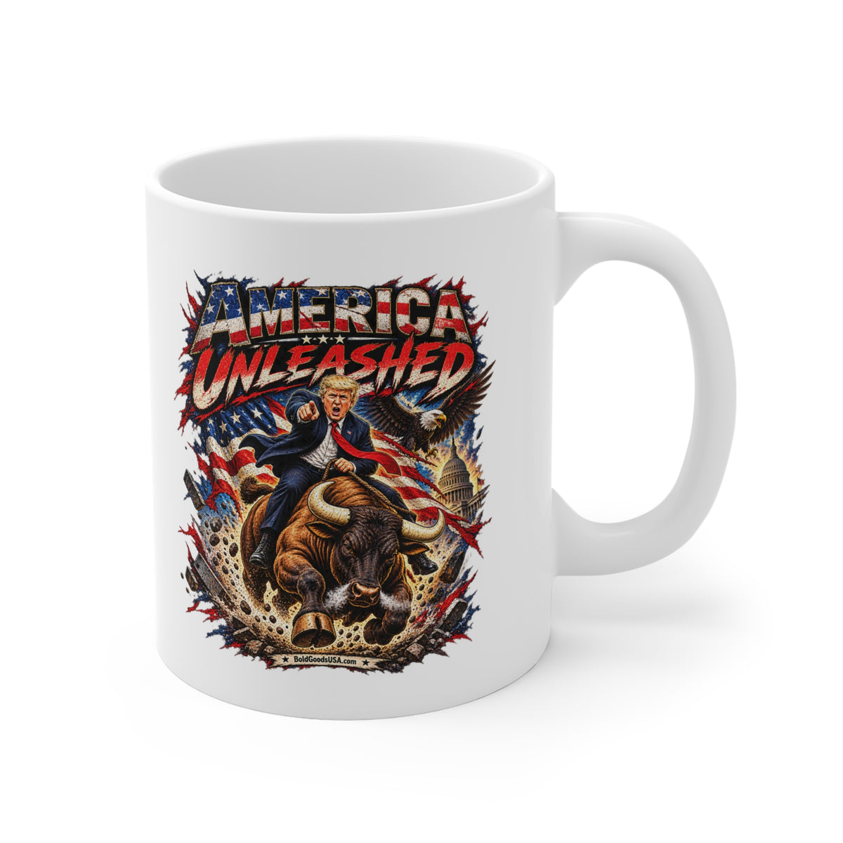 America Unleashed – Patriotic 11oz Mug