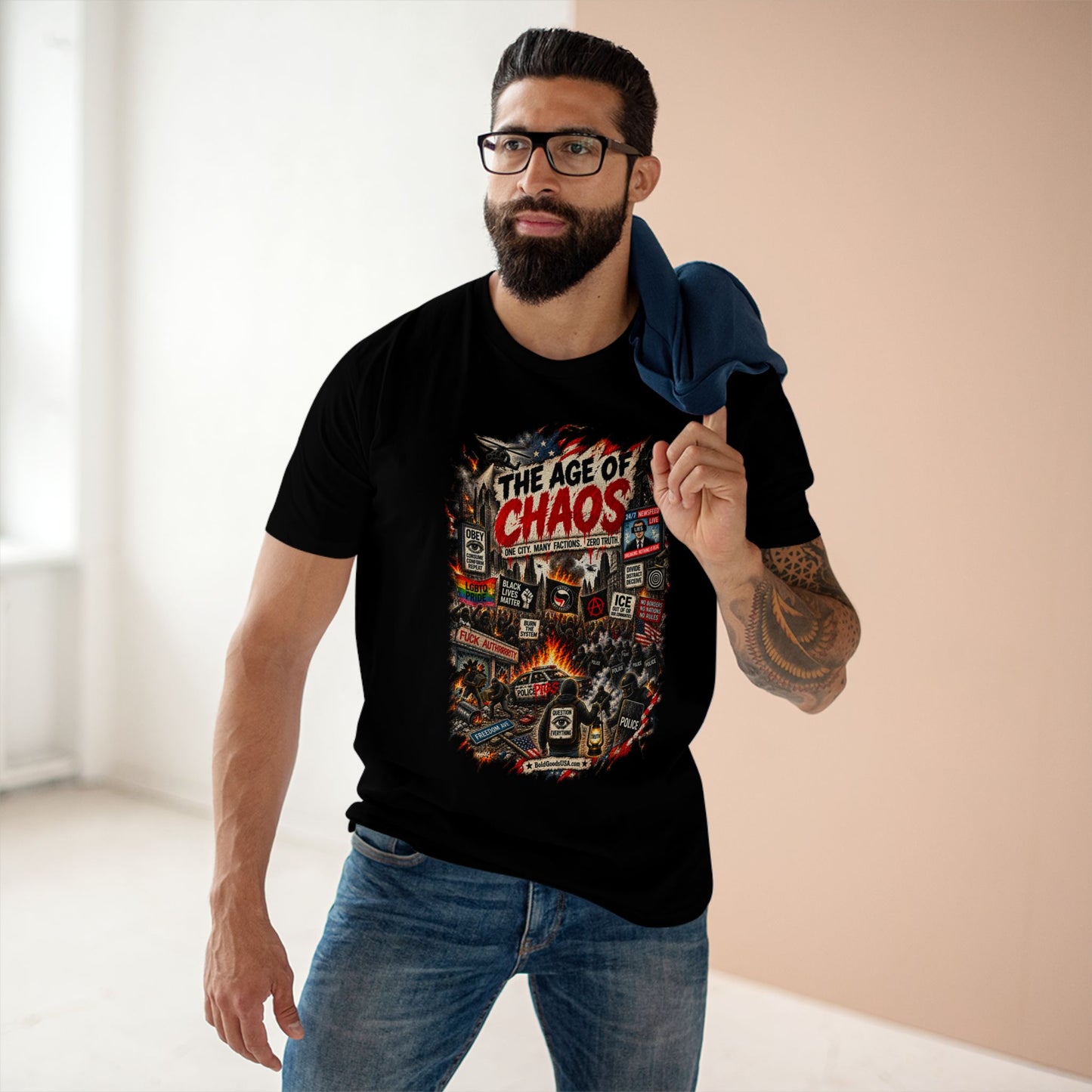 The Age of Chaos - Graphic T-Shirt | Front Print