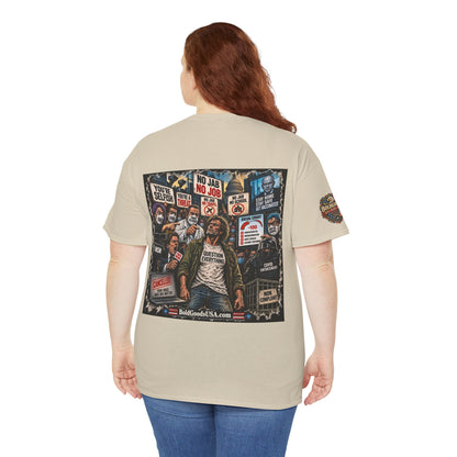 Trust the Science - Graphic T-Shirt | Back Print + Sleeve Logo