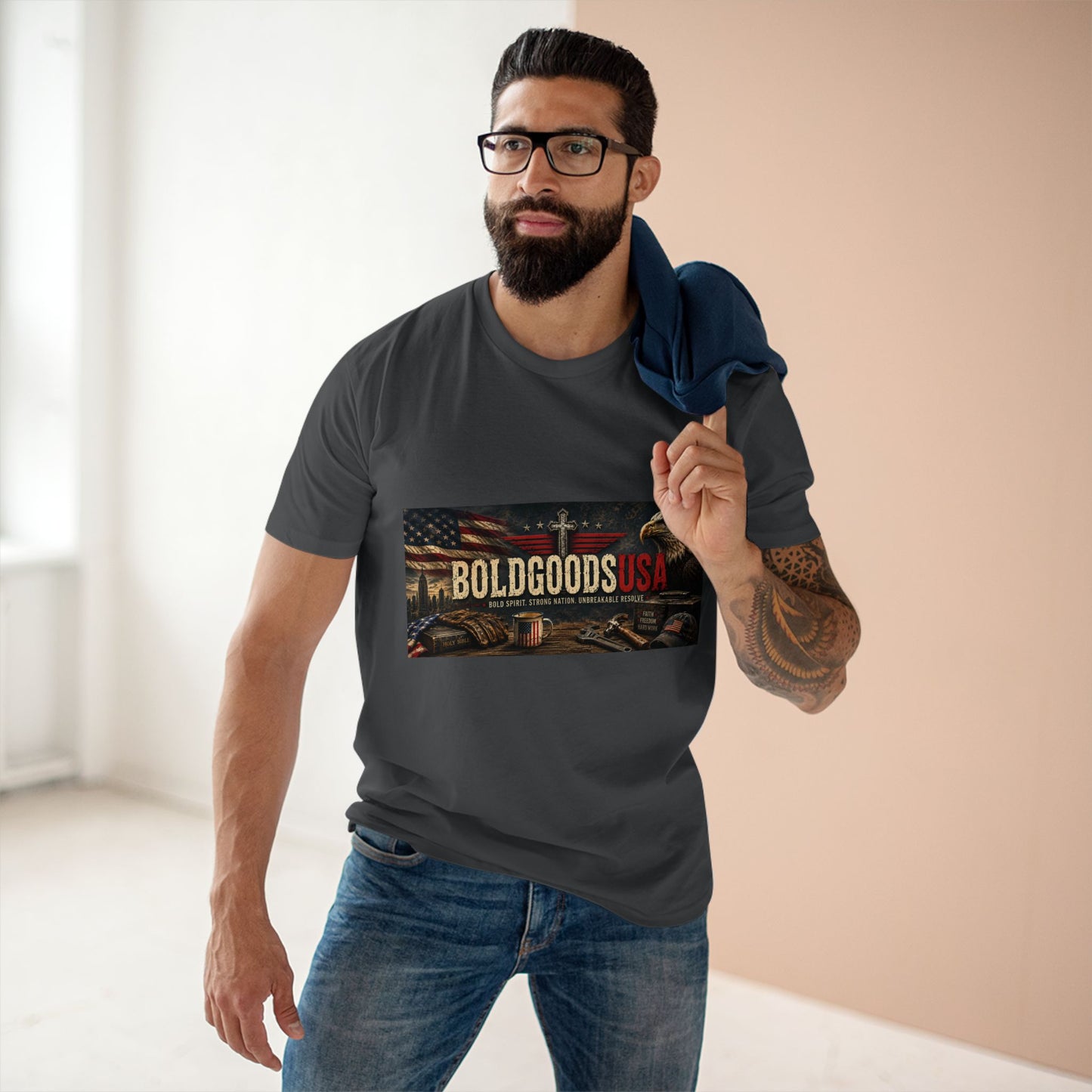 Bold Goods USA - Graphic T-Shirt | Front Print