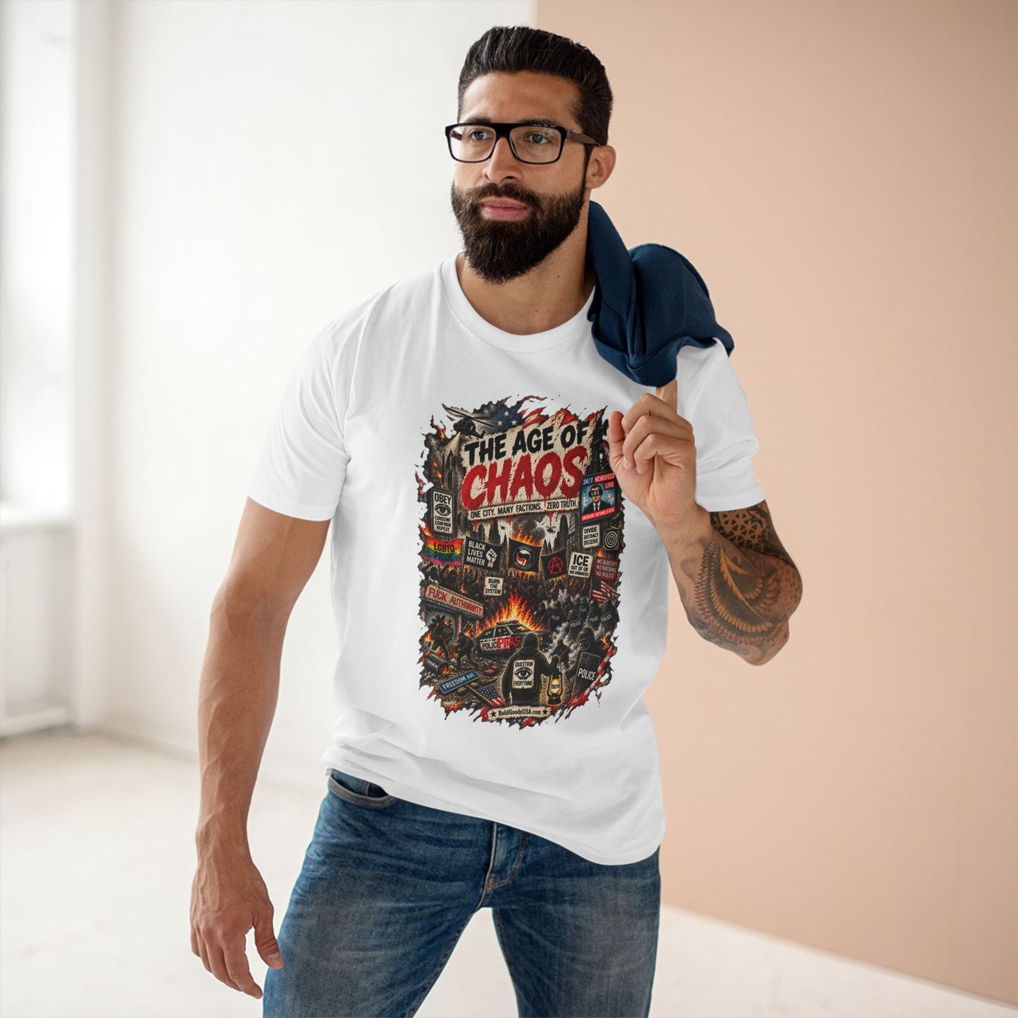 The Age of Chaos - Graphic T-Shirt | Front Print