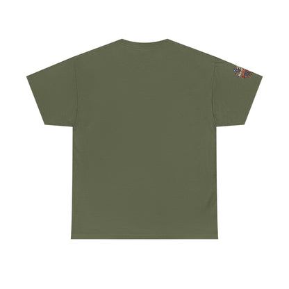 Nothing Beats Family Time – Front Print + Sleeve Logo T-Shirt