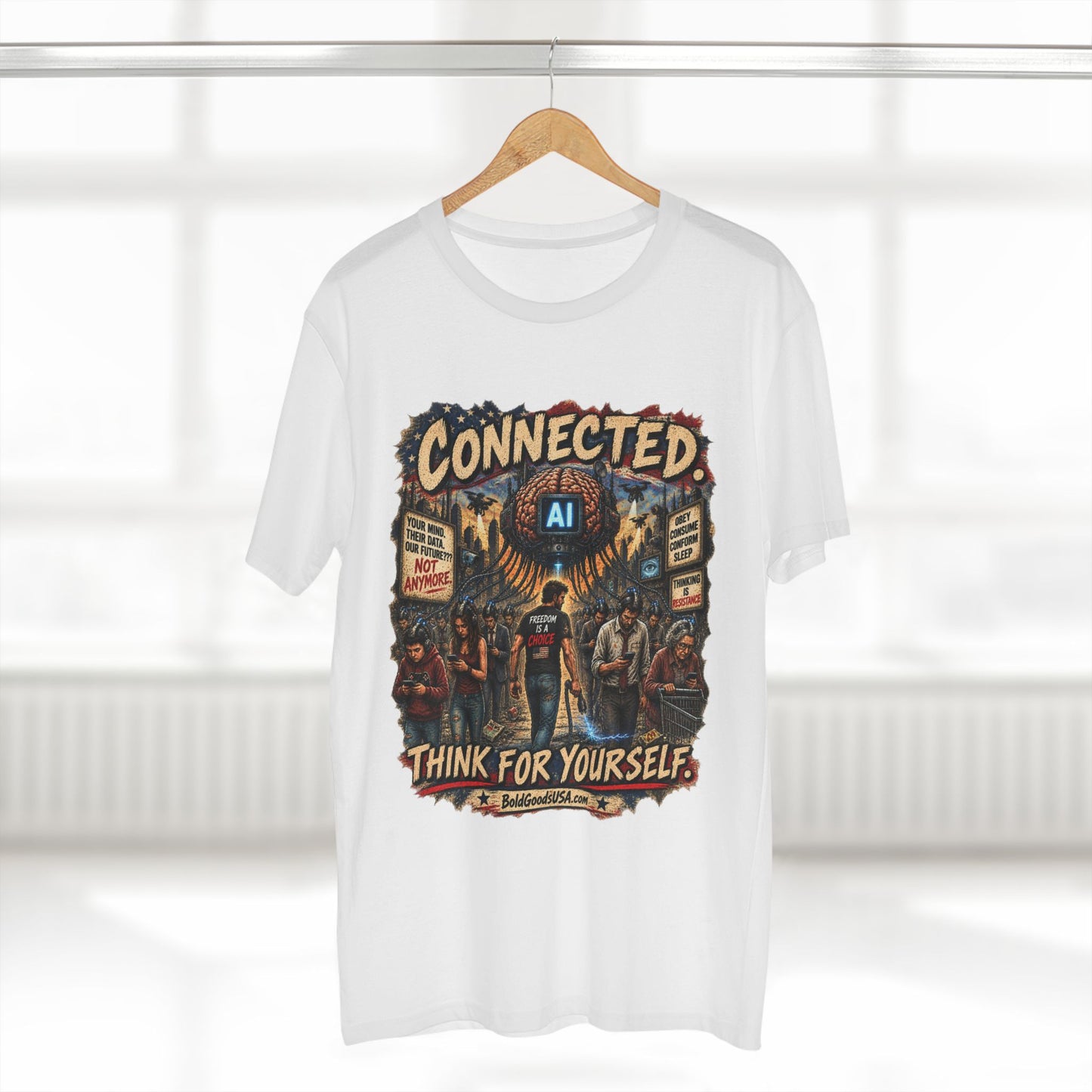 AI connected - Graphic T-Shirt | Front Print