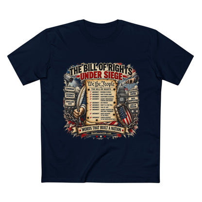 Bill of Rights – American Freedom Graphic T-Shirt | Front Print