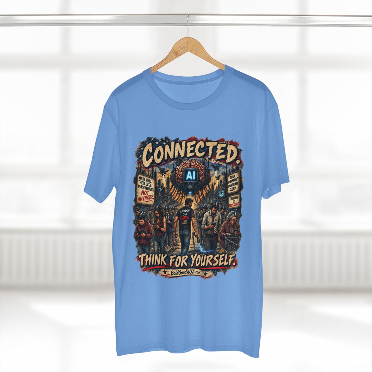 AI connected - Graphic T-Shirt | Front Print
