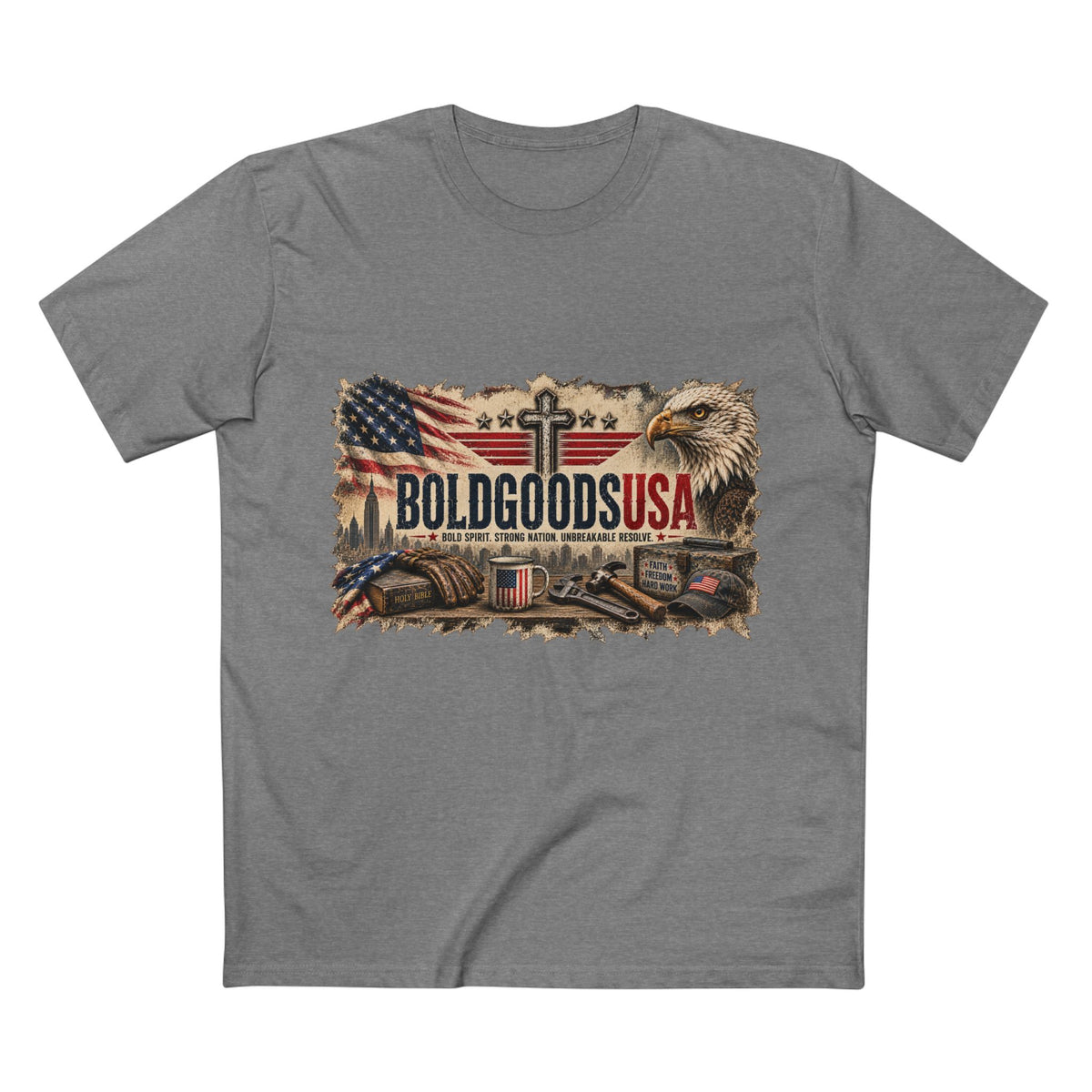 Bold Goods USA - Graphic T-Shirt | Front Print