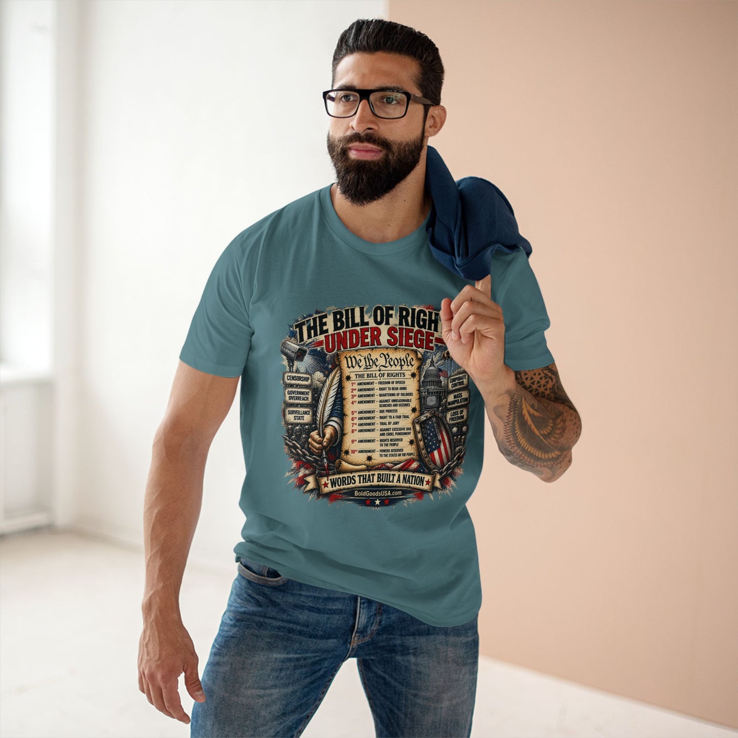 Bill of Rights - Political T-Shirt | Front Print