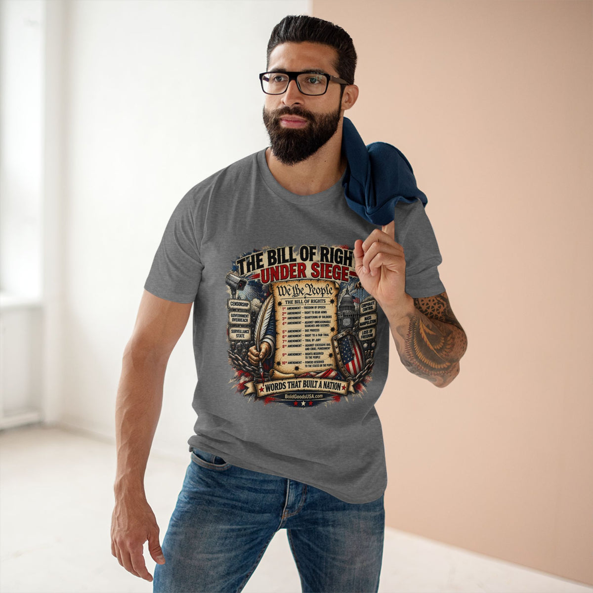 Bill of Rights - Political T-Shirt | Front Print