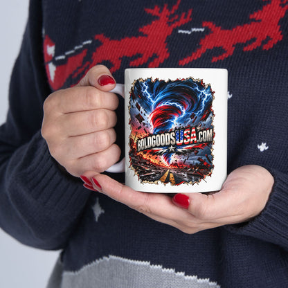 Bold Goods Storm Logo – Political Satire  11 oz / 15 oz Mug
