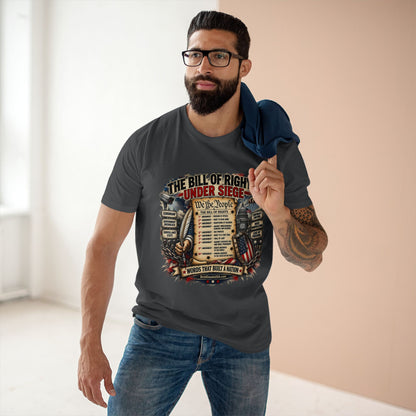 Bill of Rights – American Freedom Graphic T-Shirt | Front Print