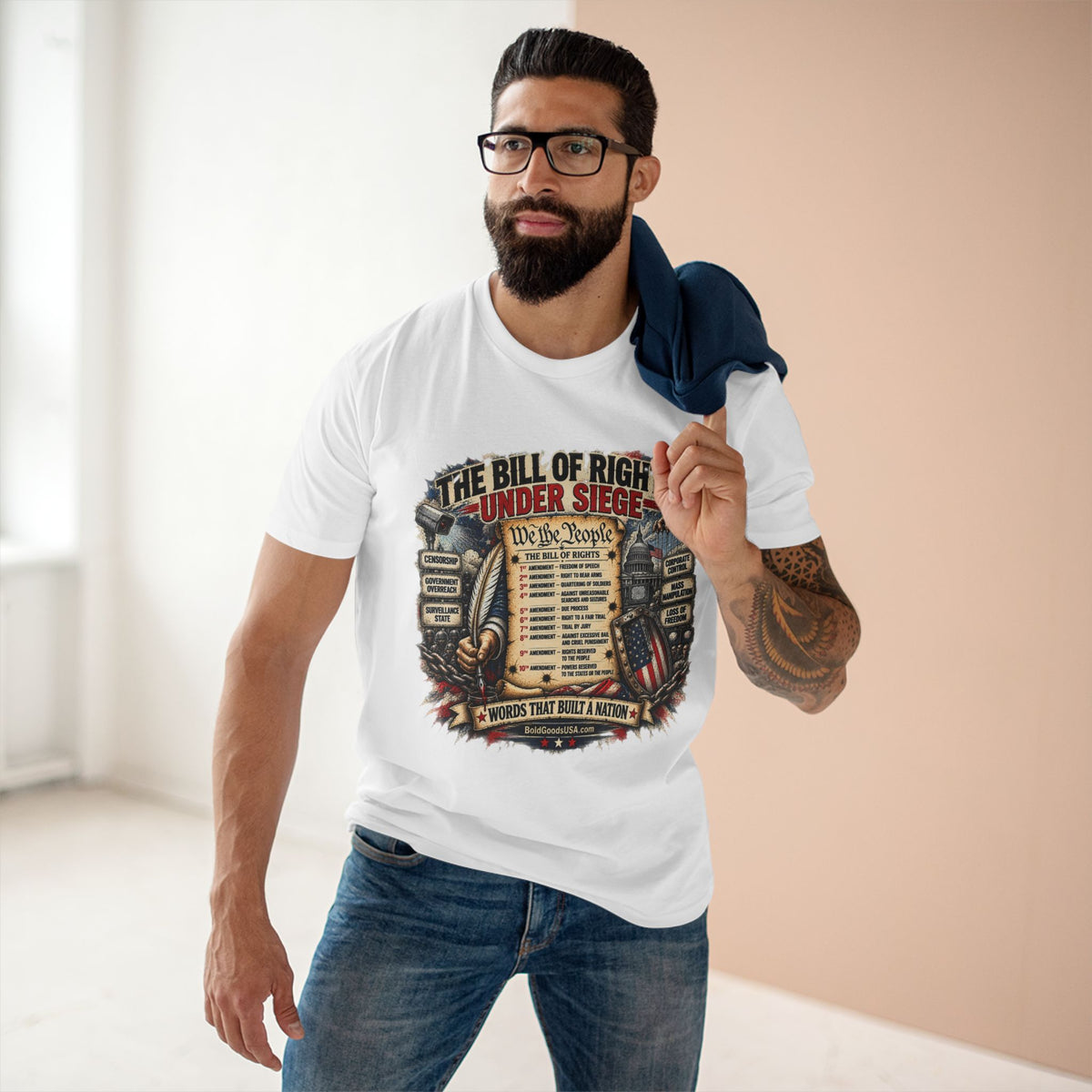 Bill of Rights - Political T-Shirt | Front Print