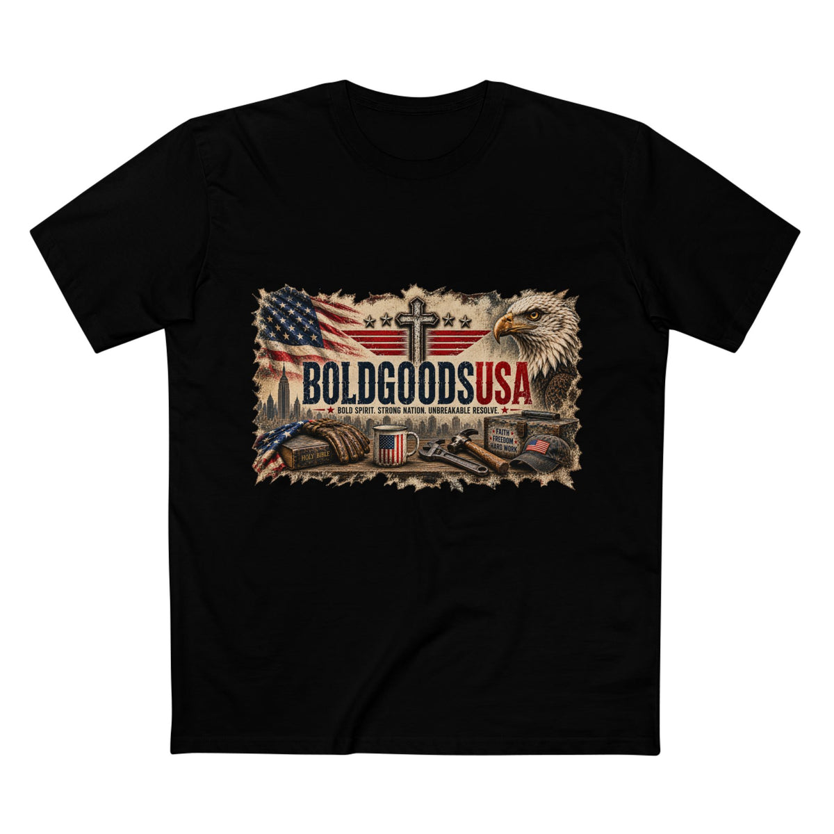 Bold Goods USA - Graphic T-Shirt | Front Print
