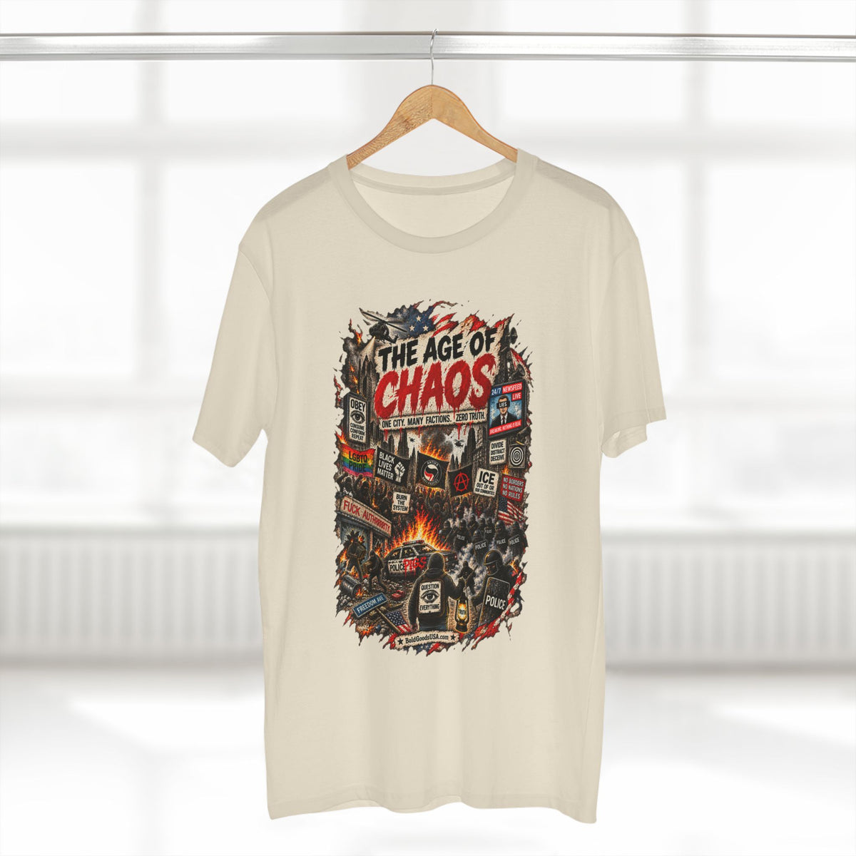 The Age of Chaos - Graphic T-Shirt | Front Print