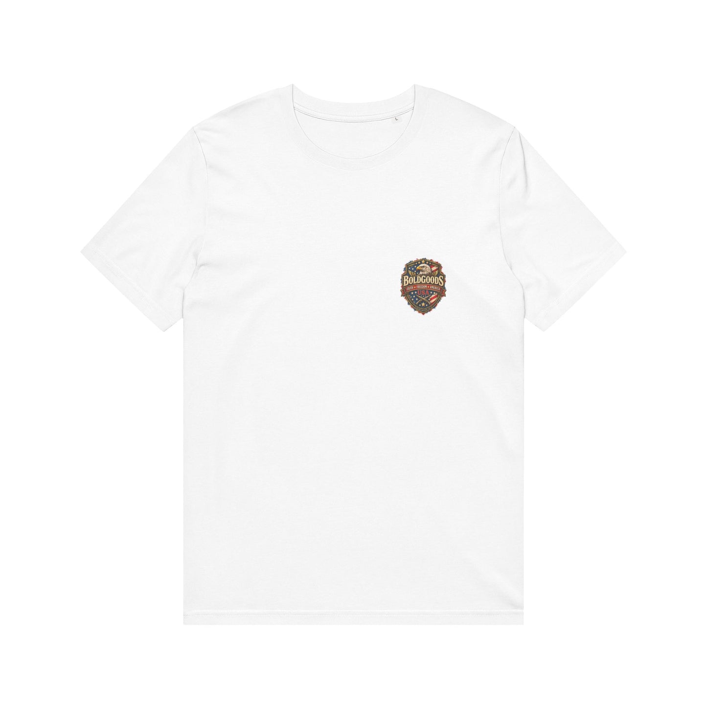 Armor of God – Christian Patriotic Graphic T-Shirt | Back Print + Chest Logo
