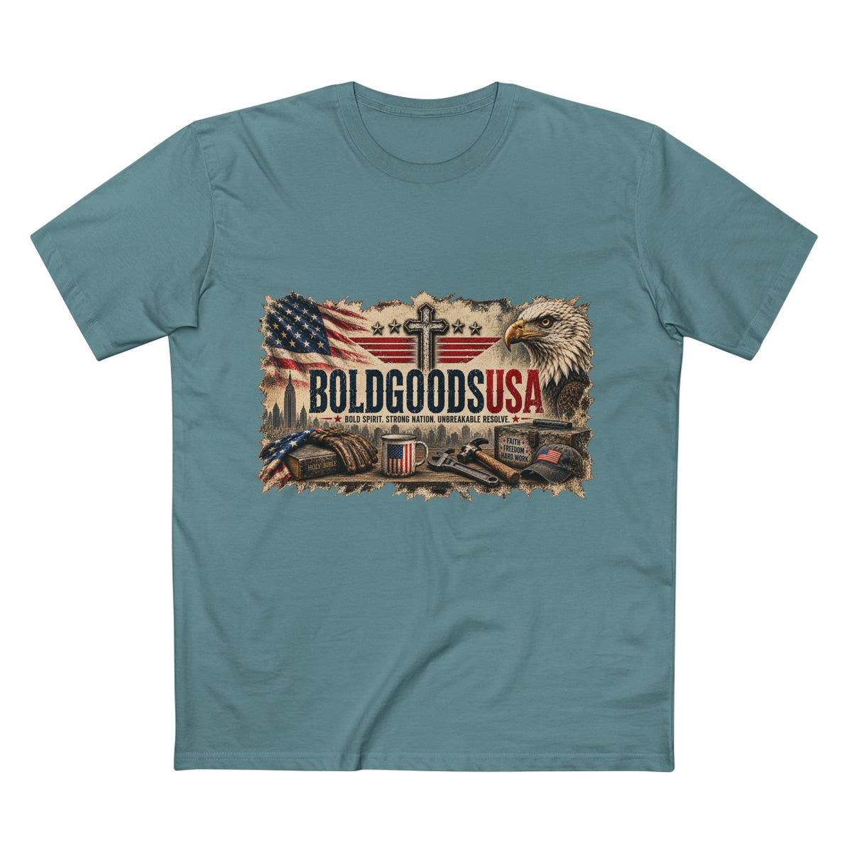 Bold Goods USA - Graphic T-Shirt | Front Print