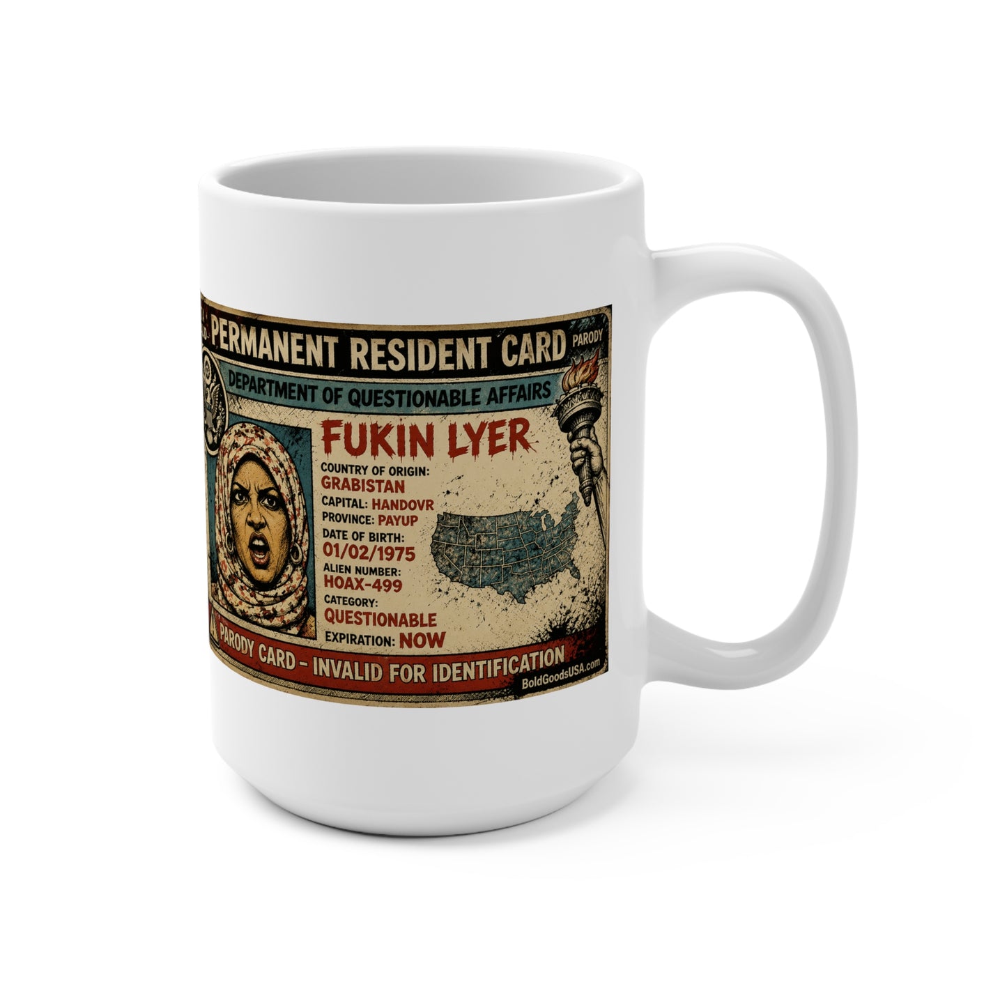 Fukin Lyer – Political Satire 15oz Mug