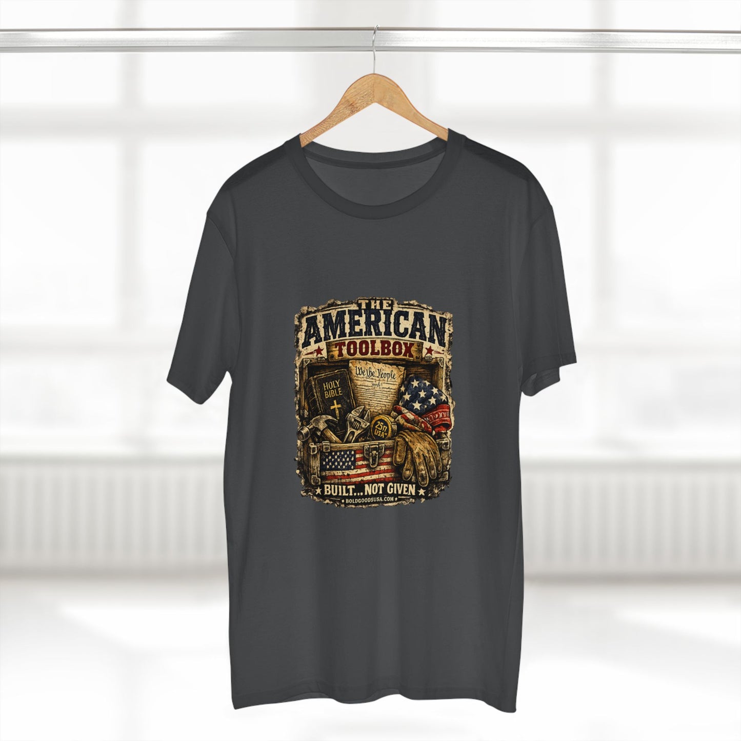 The American Toolbox – Patriotic Graphic T-Shirt | Front Print