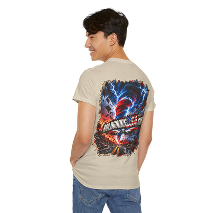 BoldGoodsUSA Twister– Patriotic T-Shirt | Back Print + Chest Logo
