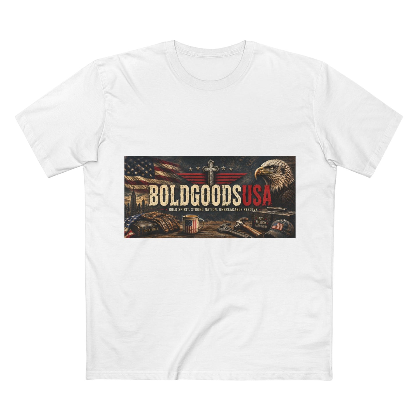 Bold Goods USA - Graphic T-Shirt | Front Print