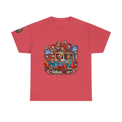 Vote Kamala Graphic T-Shirt | Front Print + Sleeve Logo